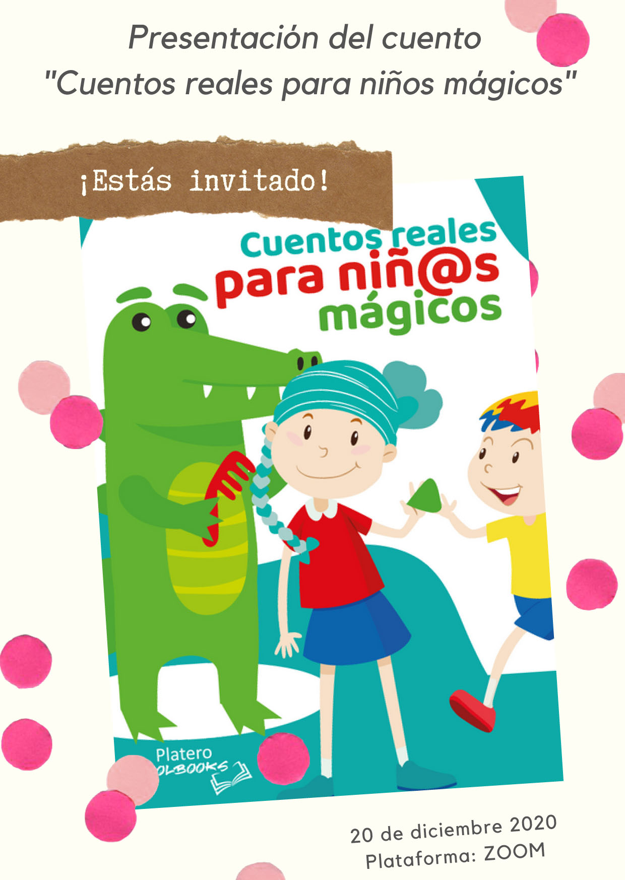Invitación Cuentos  Reales